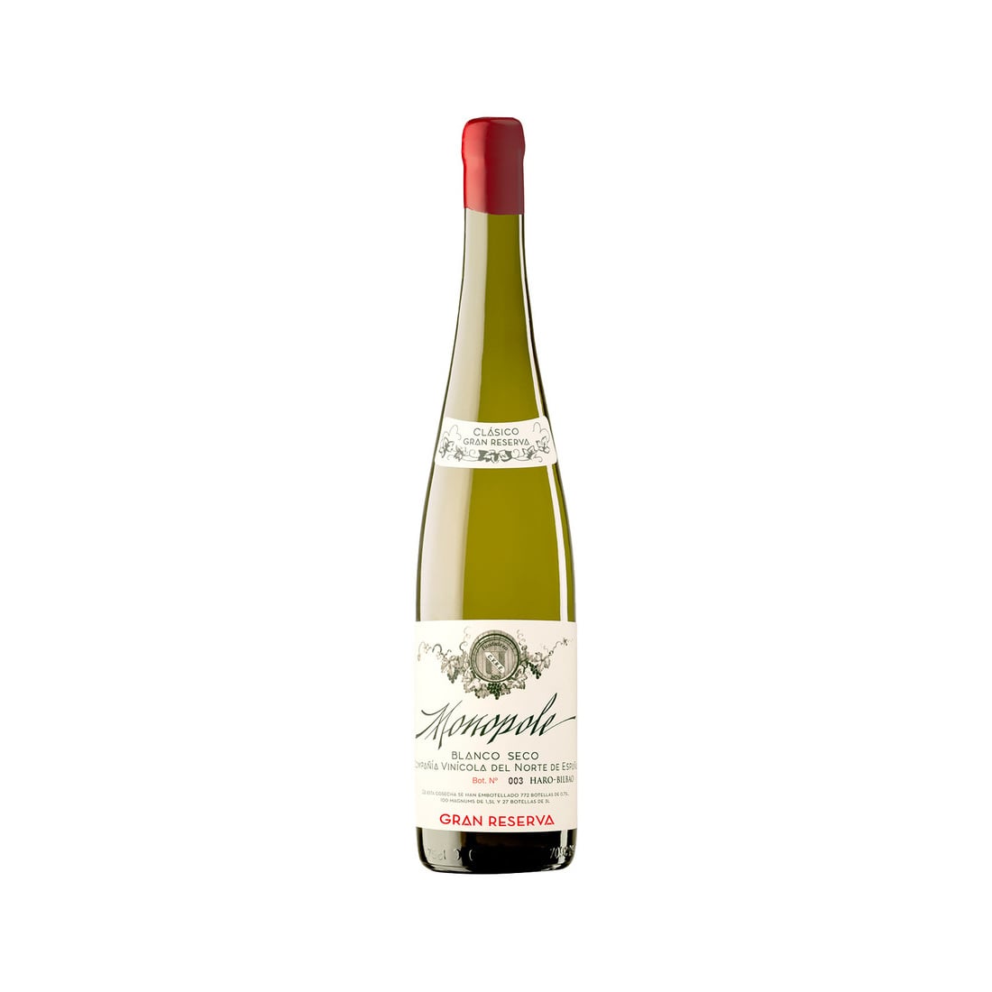 Monopole Clasico Gran Reserva Blanco, CVNE, Rioja, 2015