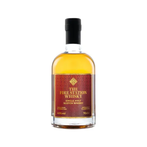 The Fire Station 6 Year Old Tullibardine Bourbon Cask Single Malt Whisky