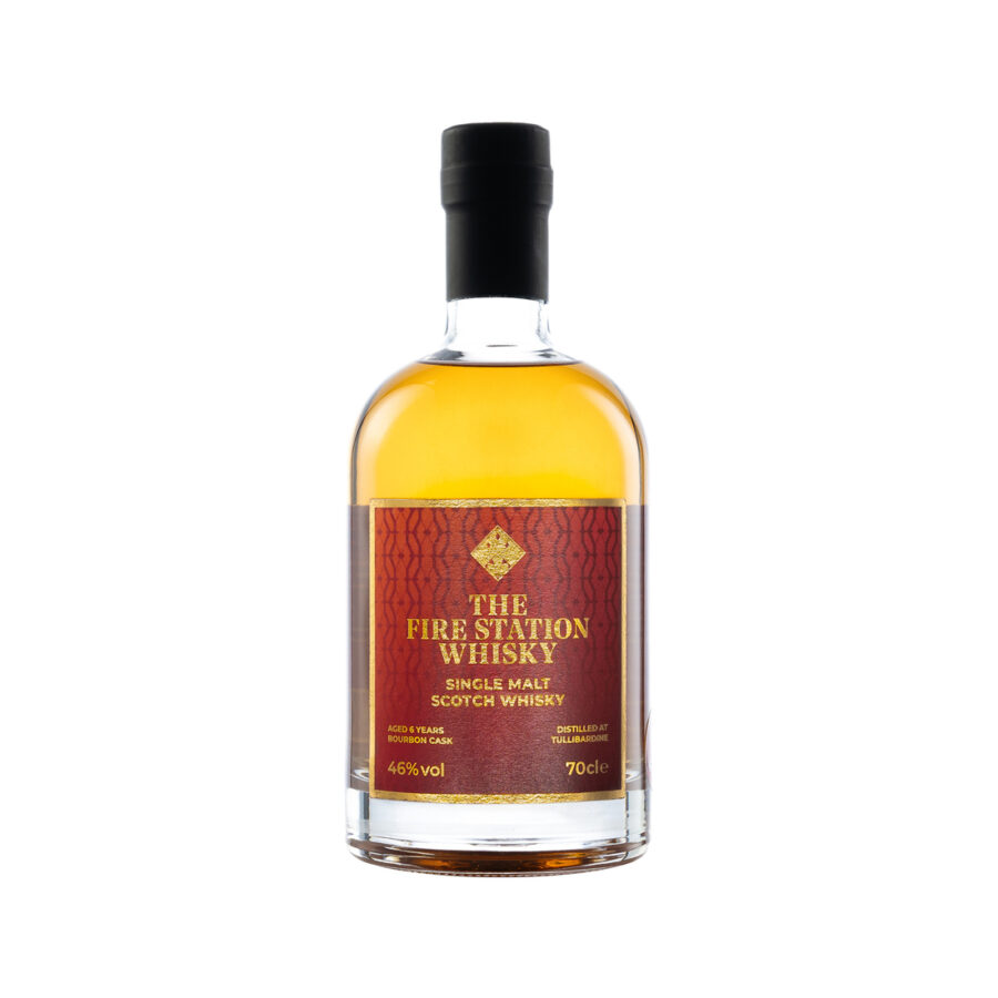 The Firestation 6 Year Old Tullibardine Bourbon Cask Single Malt Whisky