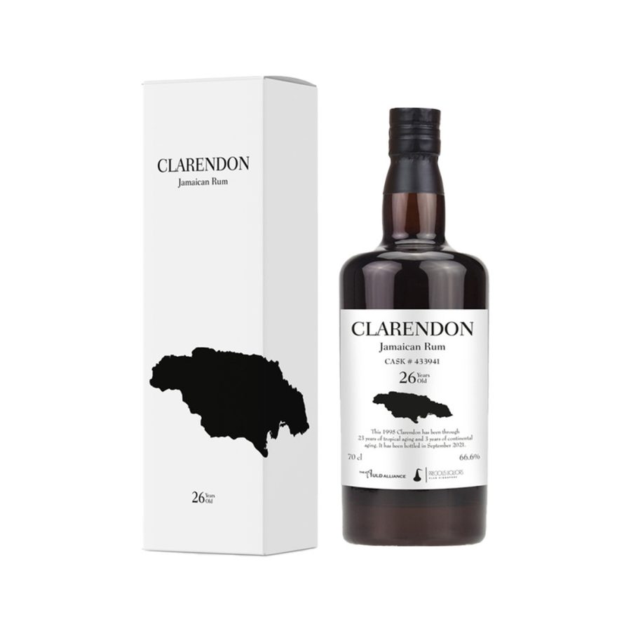 1995 Clarendon 26 Year Old Rum, Cask #433941, For The Auld Alliance, Singapore