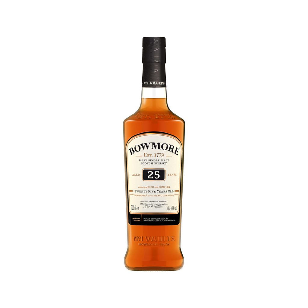 Bowmore 25 Year Old Islay Single Malt Whisky