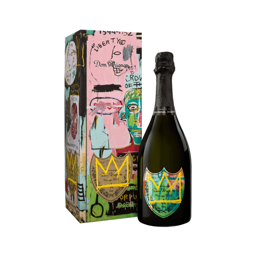 Dom Pérignon Vintage 2015 Special Edition – Tribute to Jean-Michel Basquiat - Yellow