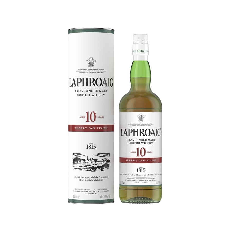 Laphroaig 10 Year Old Sherry Oak Finish Single Malt Whisky
