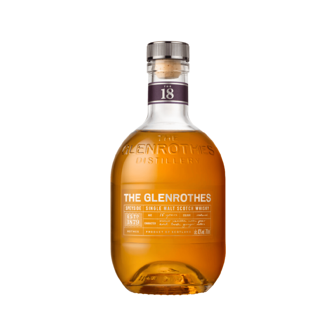 Glenrothes 18 Year Old Speyside Single Malt