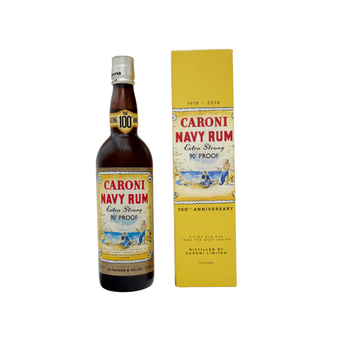 Caroni Replica 90 Proof 100th Anniversary Trinidad Rum