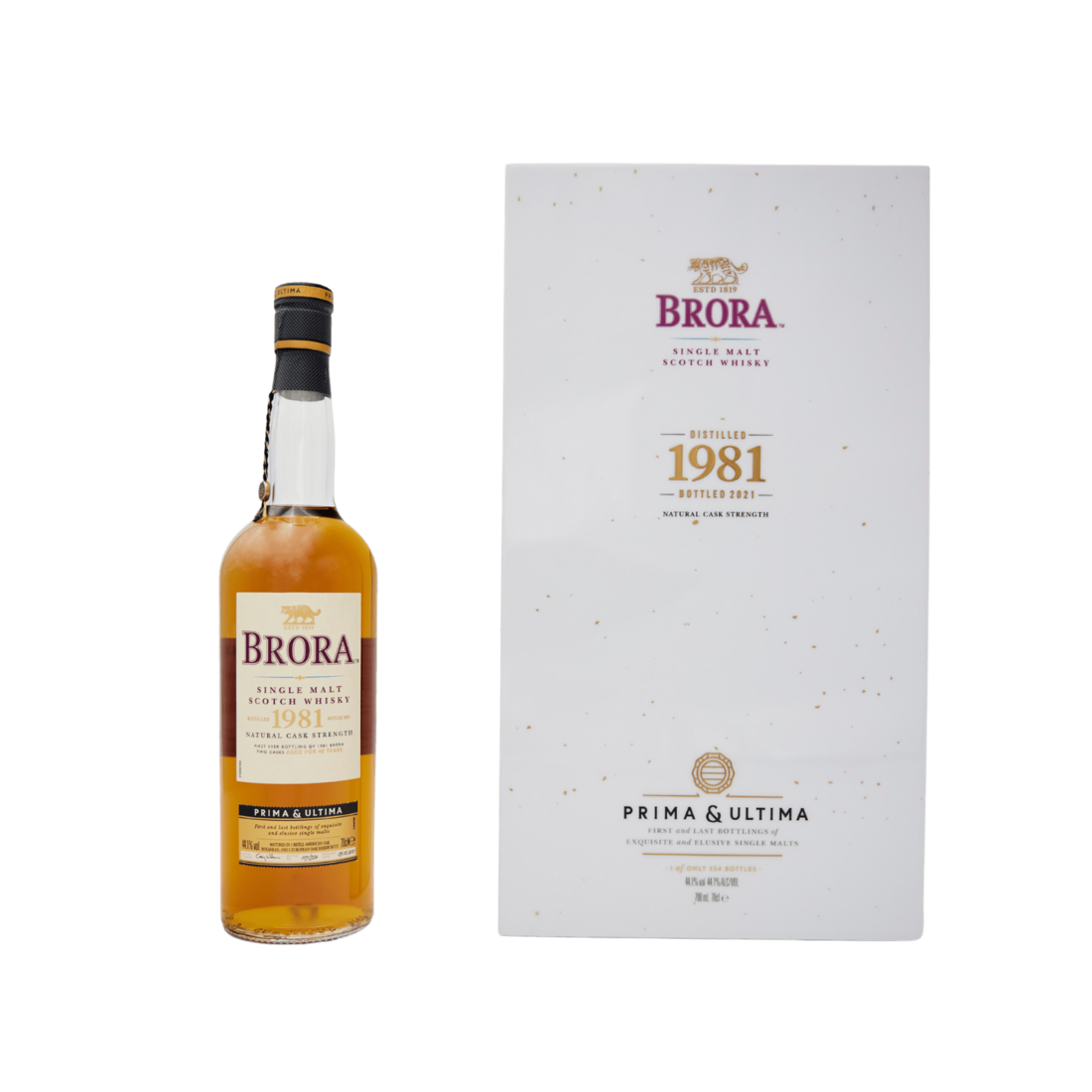 Brora Single Malt Prima & Ultima 40 Year Old Bottled 2022