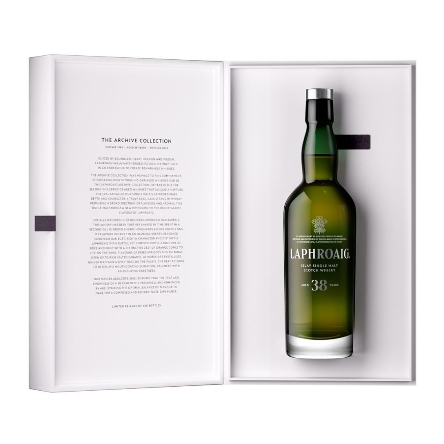 Laphroaig The Archive Collection 38 Year Old, Islay Single Malt Whisky