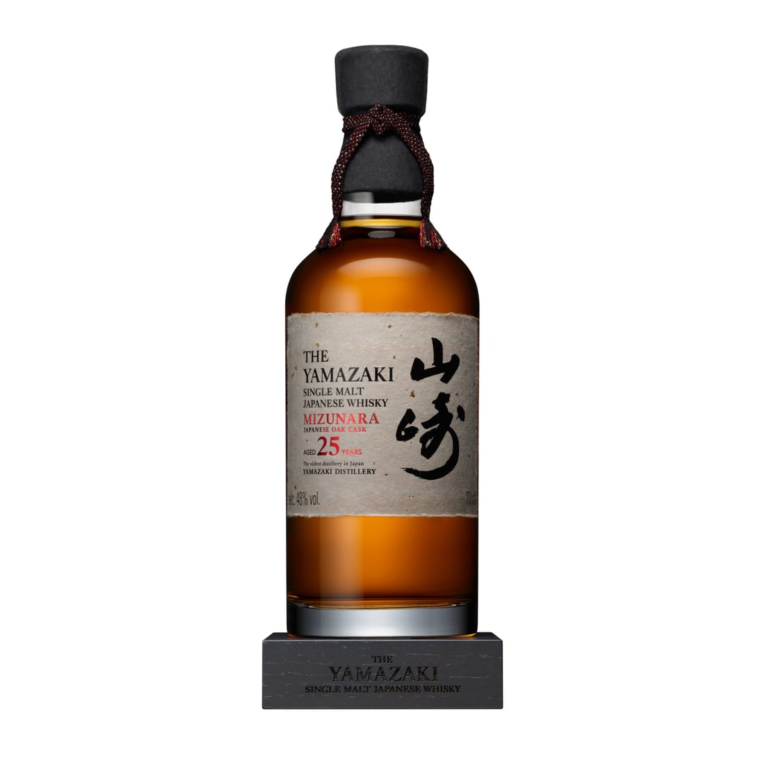 The Yamazaki Mizunara 25 Year Old 2025 Single Malt Japanese Whisky
