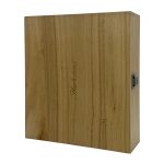 Hackstons Three Bottle Wooden Gift Box
