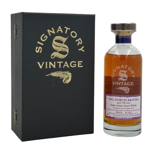 North British 50 Year Old, Signatory Vintage Cask Strength, 1962, Lowland Single Grain Whisky