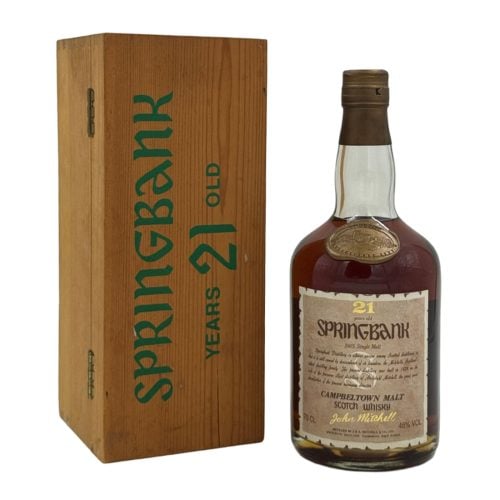 Springbank 21 Year Old, John Mitchell 1990’s Old Bottling, Campbeltown Single Malt Whisky