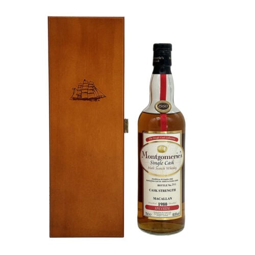 The Macallan 1980 Montgomerie’s, Bottled 2000, Speyside Single Malt Whisky
