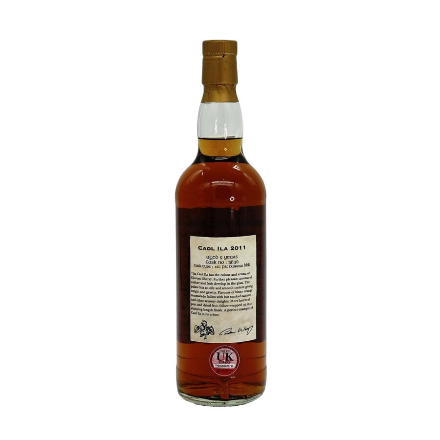 Caol Ila 2011 9 Year Old Islay Single Malt