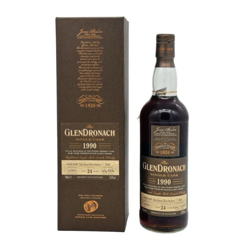 Glendronach 1990 Single Cask 24 Year Old, Highland Single Malt