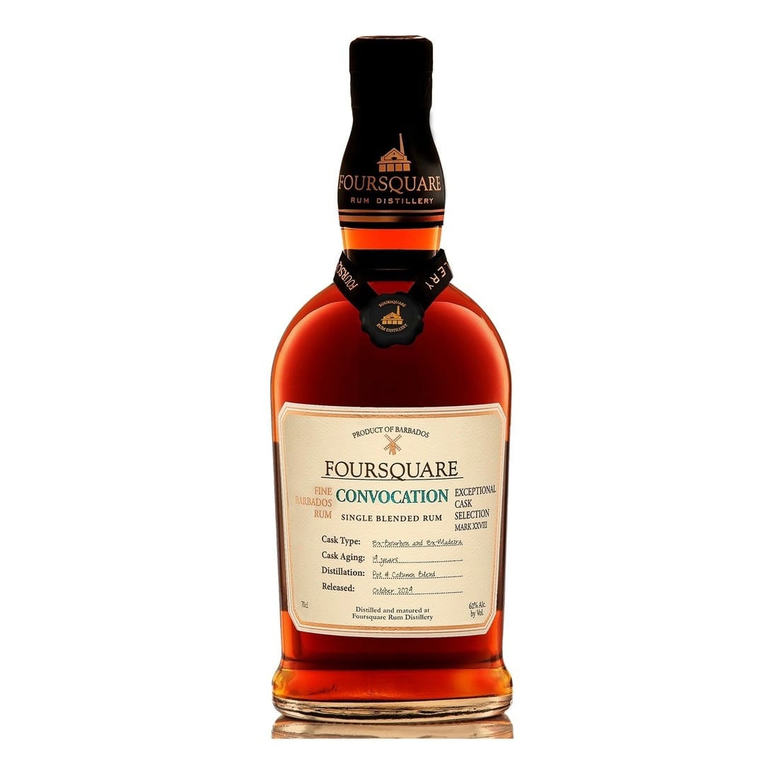 Foursquare Convocation, Exceptional Cask Selection XXVIII, Single Blended Rum, Barbardos