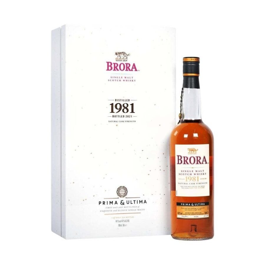 Brora 1981 Prima & Ultima Third Release 40 Year Old Highland Single Malt Whisky