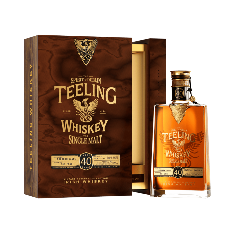 Teeling 40 Year Old Limited Edition Irish Single Malt Whisky