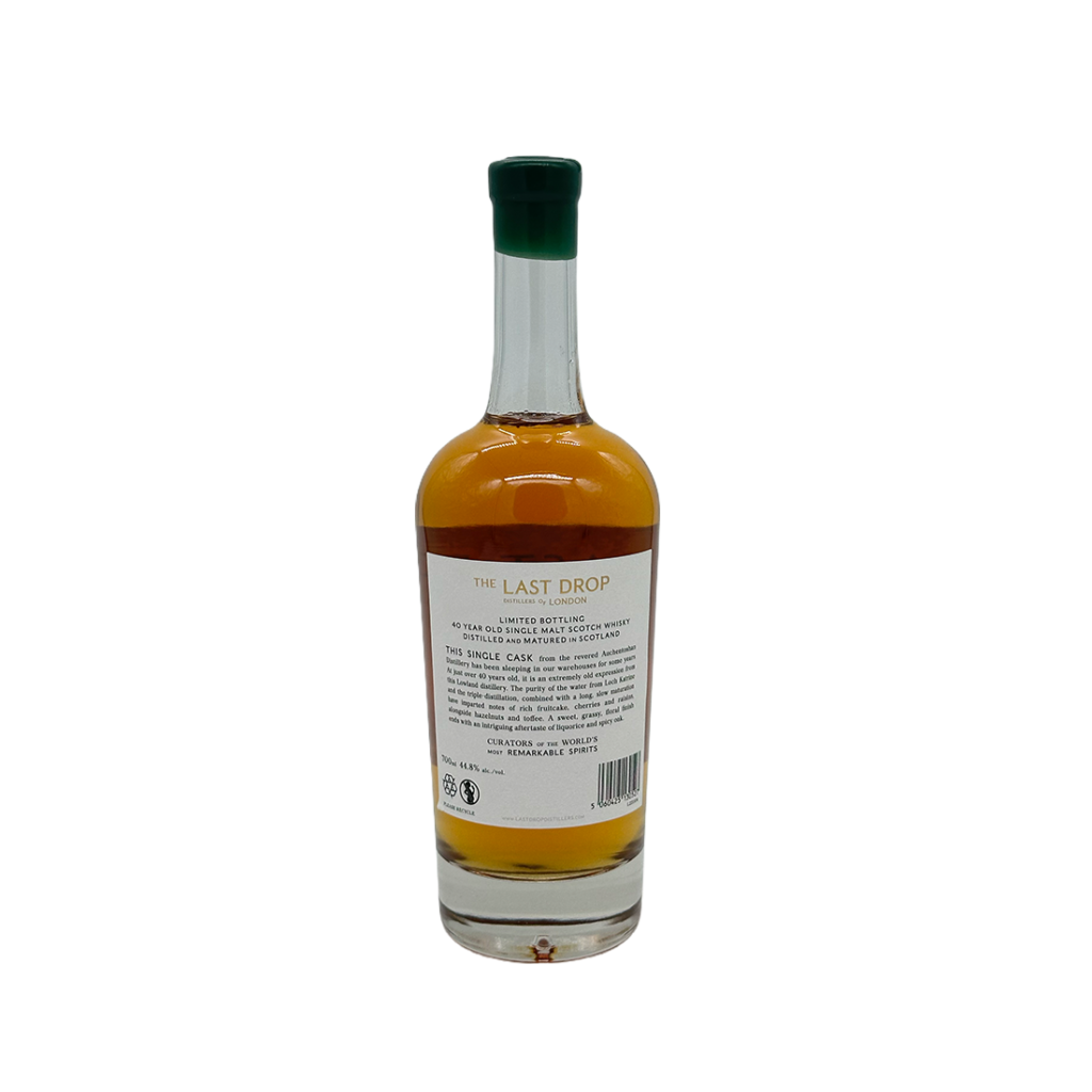 Last Drop, Auchentoshan 40 Year Old, Lowland Single Malt Whisky
