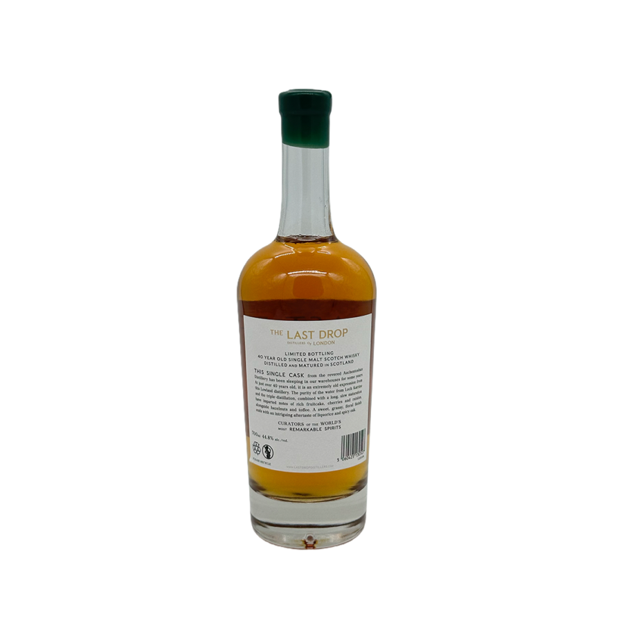 Last Drop, Auchentoshan 40 Year Old, Lowland Single Malt Whisky