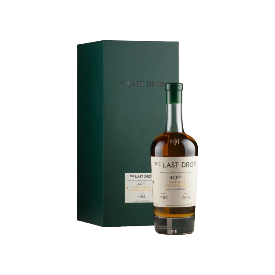Last Drop, Auchentoshan 40 Year Old, Lowland Single Malt Whisky