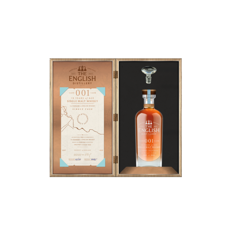 The English Distillery, 18 Year OId Cask 001, Single Malt Whisky