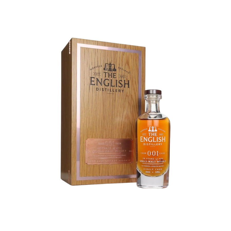 The English Distillery, 18 Year OId Cask 001, Single Malt Whisky