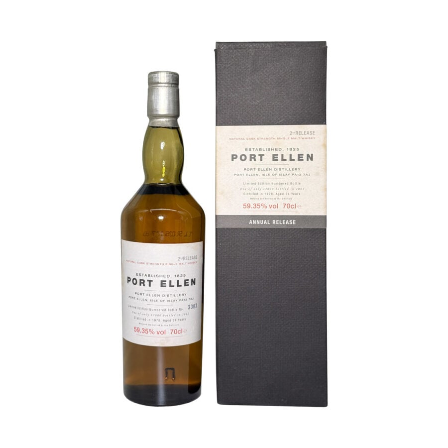 Port Ellen, 1978, Natural Cask Strength, 24 Year old, 2nd Release