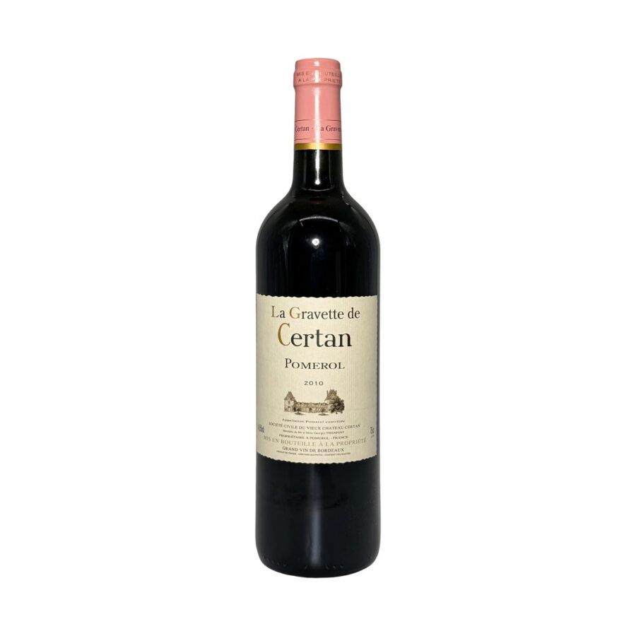 La Gravette de Certan, Vieux Chateau Certan, Pomerol 2010