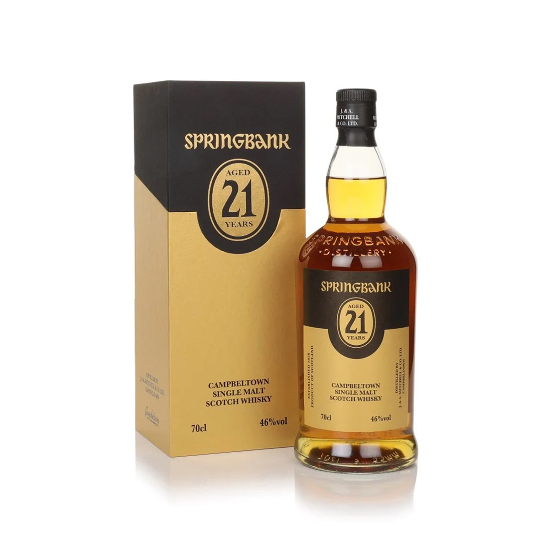 Springbank 21 Year Old Campbeltown Single Malt Whisky