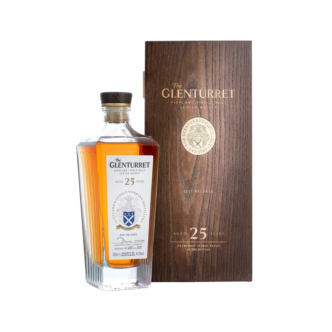 The Glenturret 25 Year Old Single Malt 2021 Release