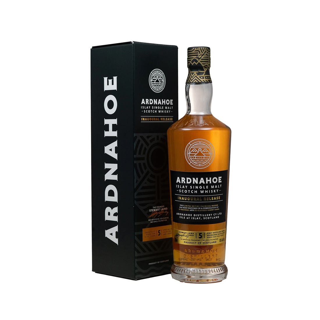 Ardnahoe Inaugural Release 5 Year Old, Islay Single Malt