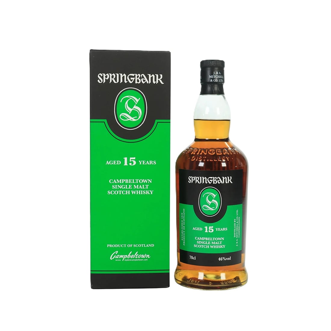 Springbank 15 Year Old Campbeltown Single Malt Whisky