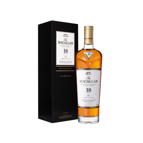 The Macallan 18 Year Old Sherry Oak, 2023, Speyside Single Malt Whisky
