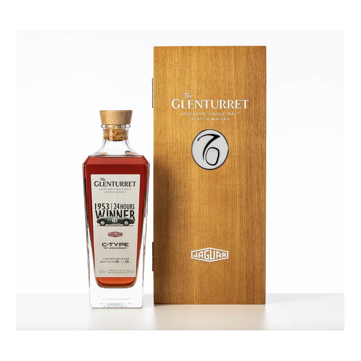 The Glenturret Limited Edition Jaguar C-Type Release