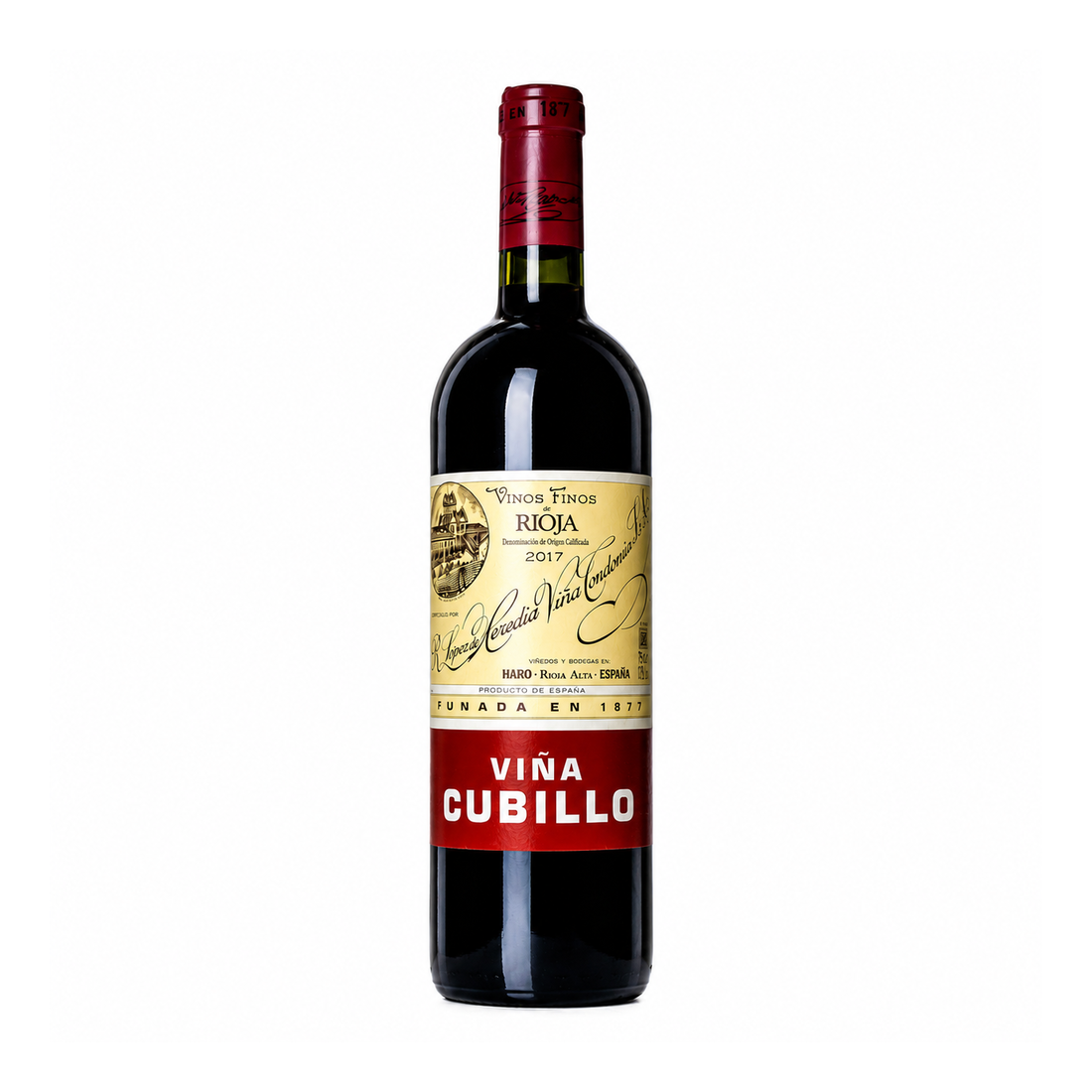 Lopez de Heredia Vina Tondonia, 'Vina Cubillo', Crianza, 2017
