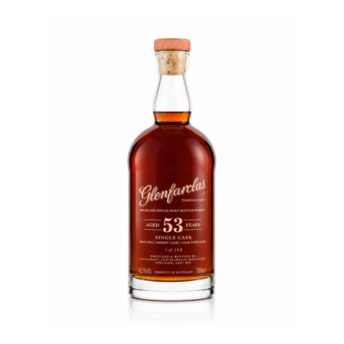 Glenfarclas 53 Year Old, Speyside Single Malt, Single Cask 1st Fill Sherry