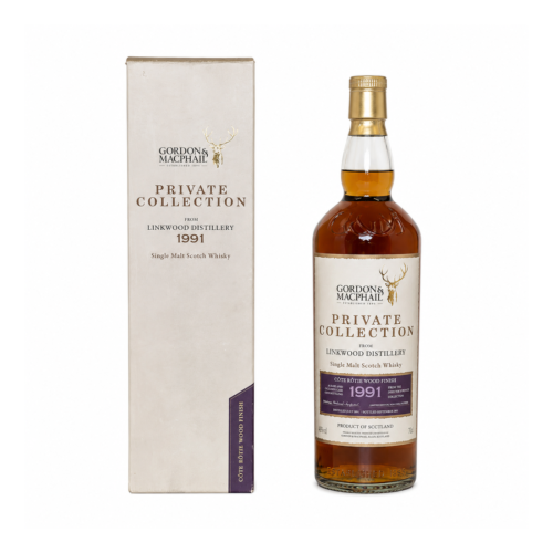 Linkwood 1991, 20 Year Old, G&M Private Collection, Côte-Rotie Finish Speyside Single Malt Whisky