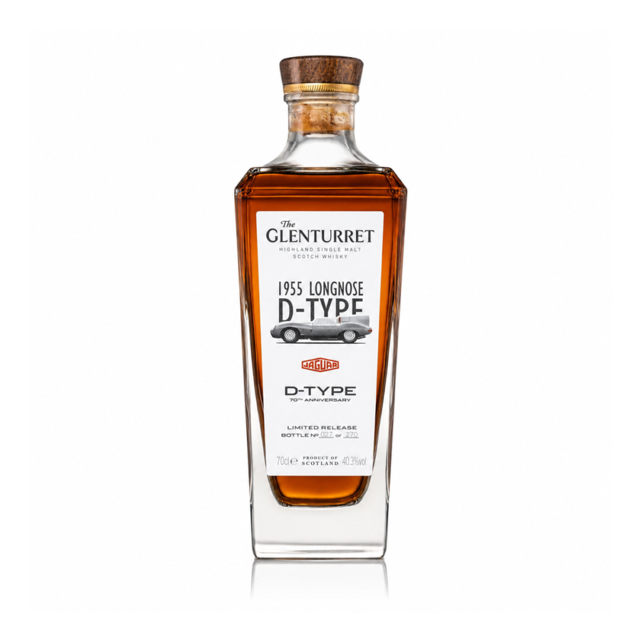 The Glenturret Limited Edition Jaguar D-Type Release