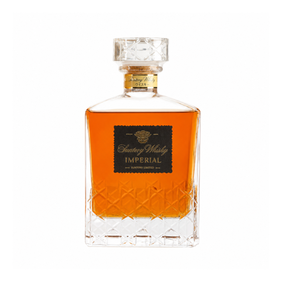 Suntory Imperial Kagami Crystal Decanter Japanese Blended Whisky