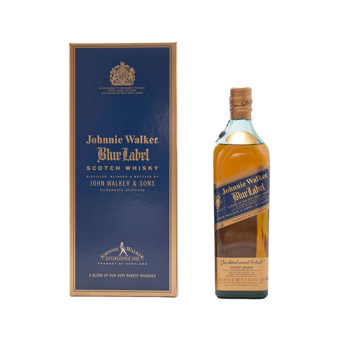 Johnnie Walker Blue Label, Bottled 1990s, Blended Scotch Whisky