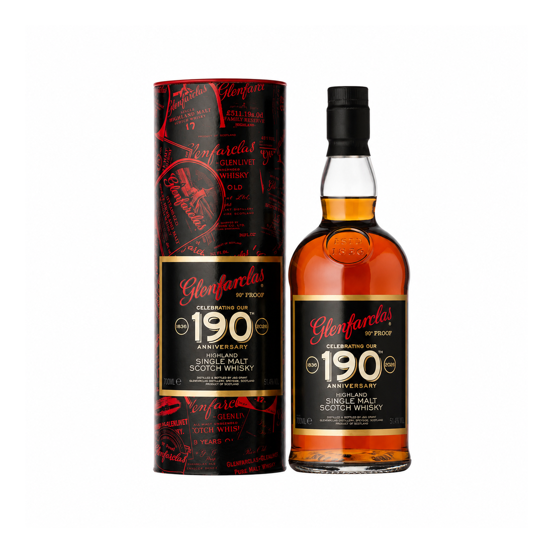 Glenfarclas 190th Anniversary Edition Speyside Single Malt Whisky