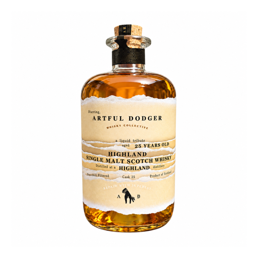 Highland 25YO, 1996, Artful Dodger, (Clynelish), Single Malt Whisky