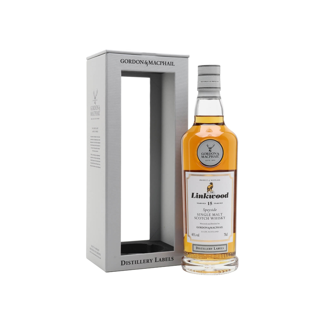 Linkwood 15 Year Old, G&M Distillery Label, Speyside Single Malt Whisky
