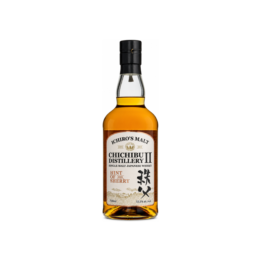 Chichibu Distillery II, Ichiro's Malt, Hint of Sherry, Single Malt Japanese Whisky