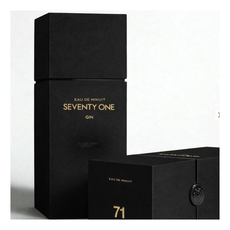Seventy One Gin, Eau de Minuit, Black Cask Midnight Edition