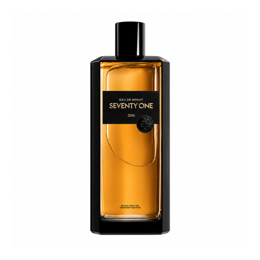 Seventy One Gin, Eau de Minuit, Black Cask Midnight Edition
