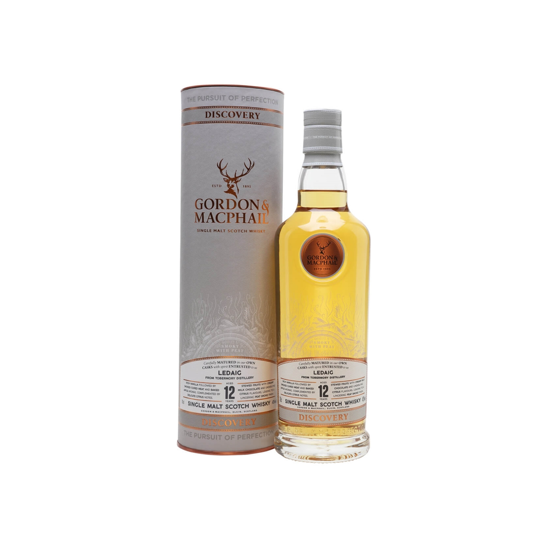 Ledaig 12 Year Old, G&M Discovery Range, Peated, Island Single Malt Whisky