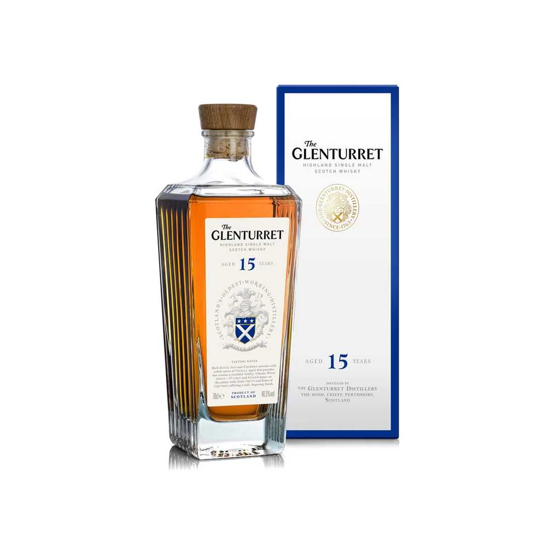 The Glenturret 15 Year Old Single Malt Whisky