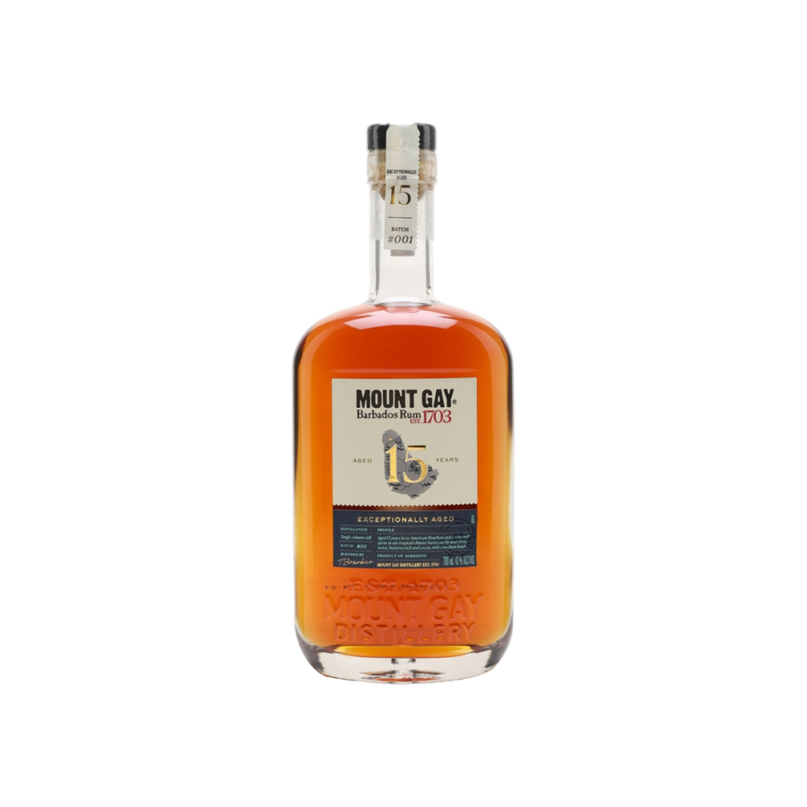 Mount Gay, 15 Year Old, Exceptionally Aged, Batch 001 Barbados Rum